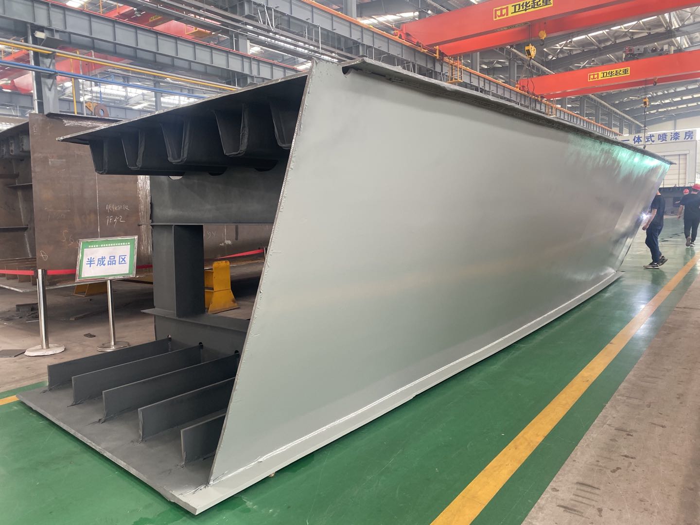 成品梁堆放